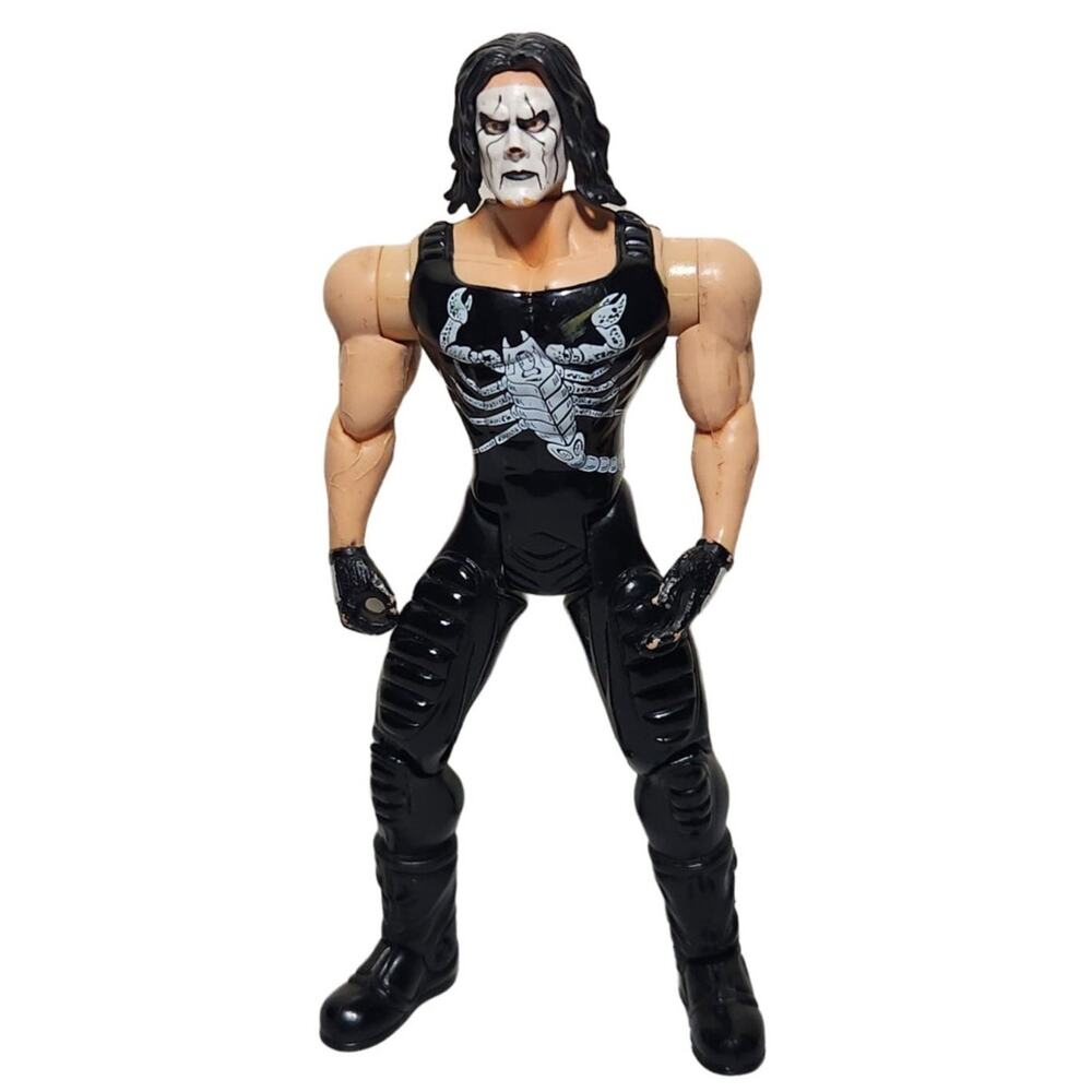 WWE Sting Toy Biz Vintage 6" Wrestling Figure 1999 Pre-owned